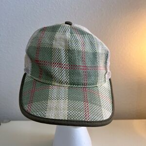 Green Patterned Trucker Hat